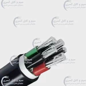 کابل آلومینیوم زمینی خراسان الکتریک نارگان ‎5*16